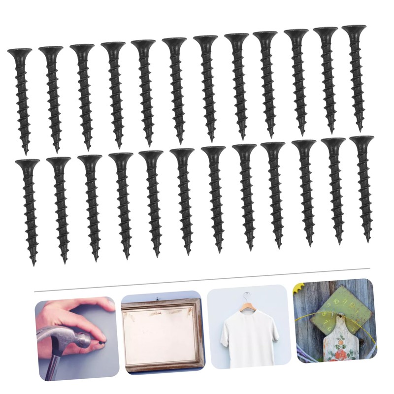 VILLFUL Self Drilling Drywall Screws 100pcs Metal Screws for Wall