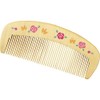 Kurochiku Camelliado Moisturizing Comb Case Included, Rose and Butterfly Hair