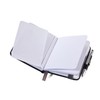 TROIKA Notepad DIN A7 including ballpoint pen, elastic band closure,