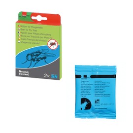 SWISSINNO 1 383 001K NaturalControl Replacement Bait for Fly Trap Outdoor Pack of 2