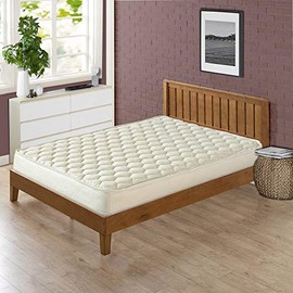 Mayton 7-Inch Medium Firm Tight top High Density Poly Foam Rolled Mattress for RV, Cot, Folding Bed & Daybed, Good for The Back, Twin Size, Beige