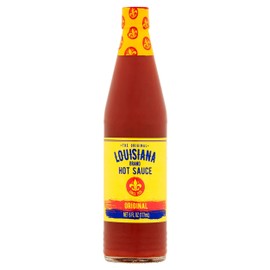 Louisiana Brand Hot Sauce, The Original Perfect Hot Sauce (6 Ounce (Pack of 12))