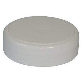 Fa.ars 10 x Screw Can Ointment Box Flat White 30 ml Ointment Box Plastic Jars Screw Lid Cans Screw Lid Ointment Cans