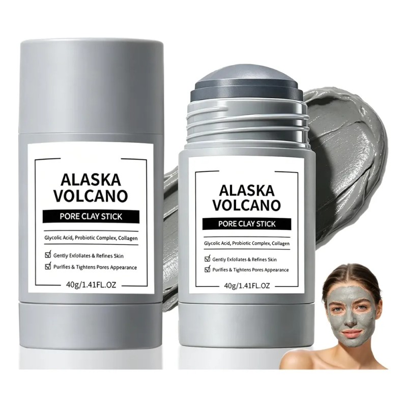 Mascarilla Barra Arcilla Volcánica, Purificación Y Luminosa