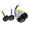 Priprilod Ignition Switch Door Lock Cylinder with Keys Compatible with