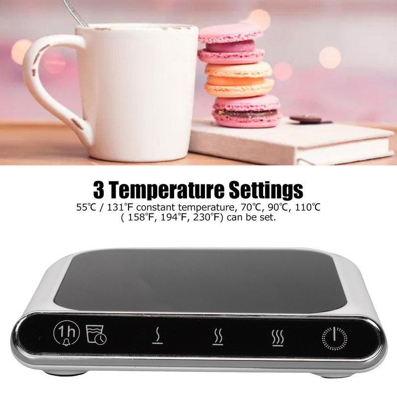 Mug Warmer 55℃ / 131℉ Constant Temperature USB Cup Warmer