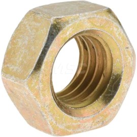 Bowmalloy 50 Pack Bowmalloy Hex Lock Nuts: 1/2-13, Grade 9 Steel, Cadmium-Plated with Wax
