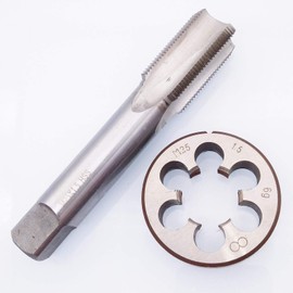 HSS M25 x 1.5mm Tap and M25 x 1.5mm Die Metric Thread Right Hand