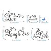 Lchen Kitchen Rules Wall Sticker Removable Decal Home Decoration