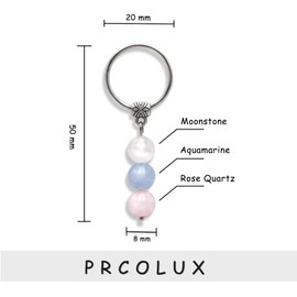 PRCOLUX Big Sister Gift - Natural Crystal Cute Keychain Big Sister Gifts Birthday Gifts for Sisters Christmas Birthday Graduation Day