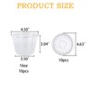 Raneped Deli Cups with Fabric Vented Lids, Culture Cup Mesh