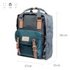 Doughnut Unisex Jungle Series Backpack, Charcoal X Teal