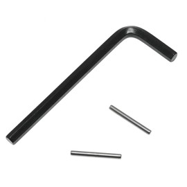 Maxmoral 42PCS Spring Hinge Tension Pin Replacement Kit Including 40 Stainless Steel Shelf Pins 2 Hex Wrenches Allen Wrenches Used for Automatic Closing of Door Hinges on Garage Doors