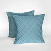 Pagnanno. Set of 2 Soft Velvet Cushion Covers 45x45cm(18x18 Inches)