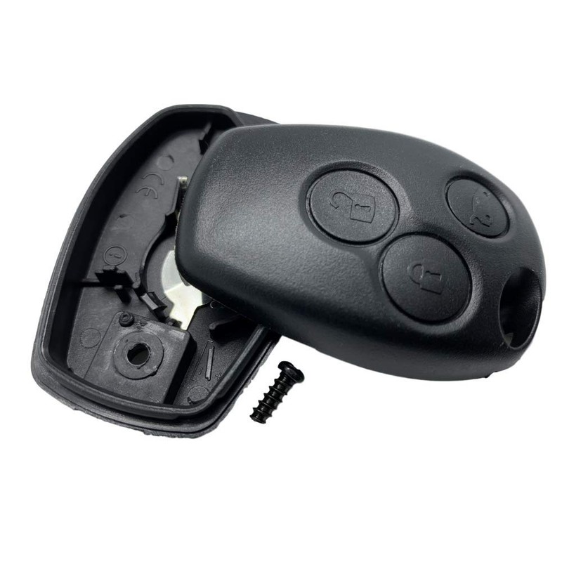 Jongo - Key Shell without Blade Compatible with Renault Trafic,