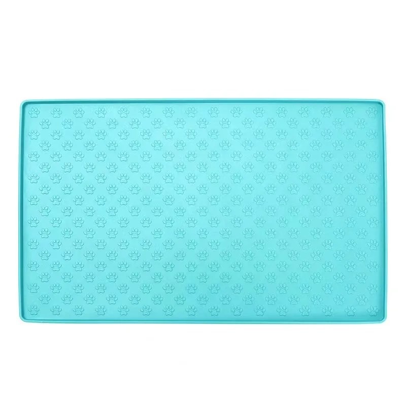 Silicone Pet Food Mat – Waterproof Dog Bowl Mat, Non