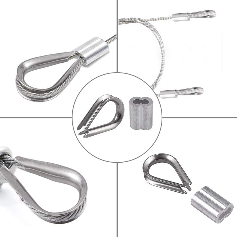 Proster Wire Rope Crimping Tool - Hand Swagging Crimper and