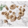M8 Solid Brass Hex Nuts DIN934 (Pack of 10)