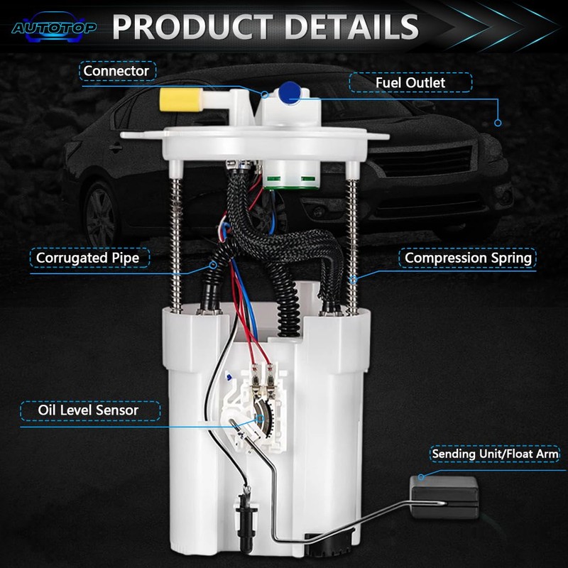 Fuel Pump Module Assembly FIT 2013–2018 Nissan Altima & 2016–2018