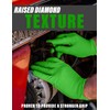 Xtremeauto Nitrile Gloves - Disposable Gloves, Diamond Grip Green -