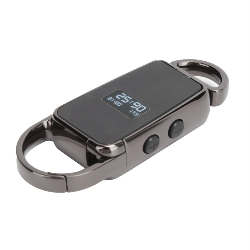 S23 Black Mini Key Ring Shape USB Flash Drive MP3
