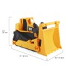 CatToysOfficial, CAT Construction Tough Rigs 15" Bulldozer Toy, Ages 3
