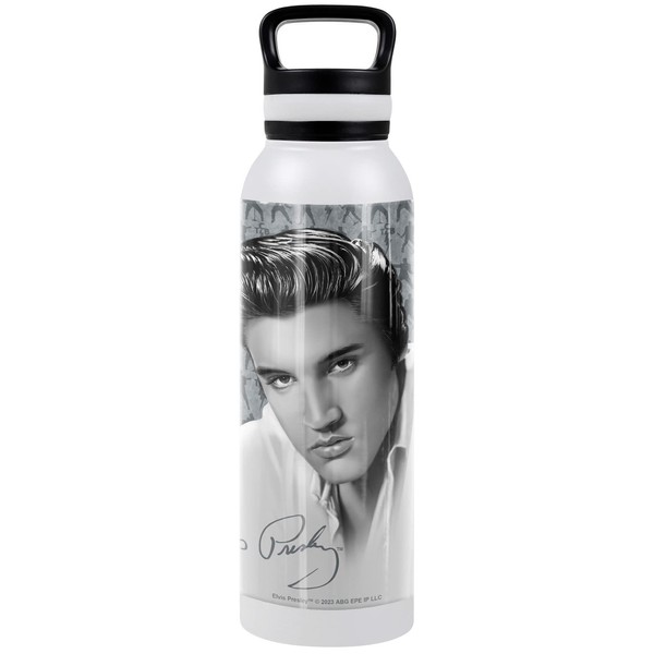 Elvis OFFICIAL The Moves 24 oz Insulated Canteen Water Bottle,