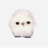 Ciao Owl Ball (Ø8cm) hanging Christmas decoration, white