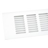 2 Pcs Air Vent Ventilation Grille Aluminium Alloy Rectangular Vent