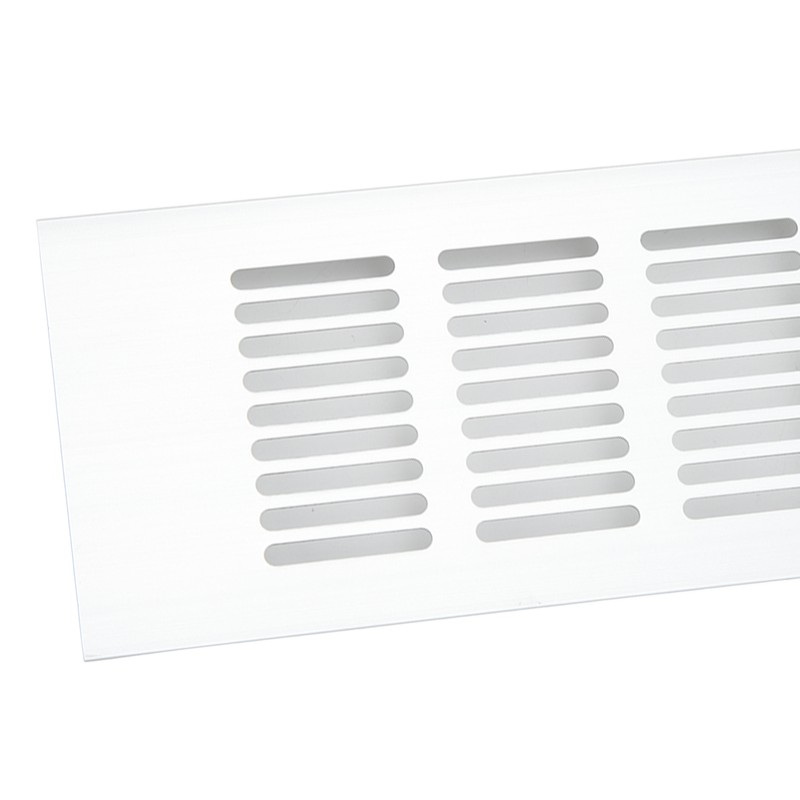 2 Pcs Air Vent Ventilation Grille Aluminium Alloy Rectangular Vent
