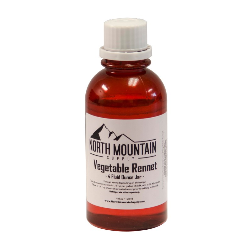 North Mountain Supply Premium Professional Quality Liquid Vegetable Rennet -