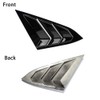 Thenice for 10th Gen Civic Rear Side Window Louvers Racing