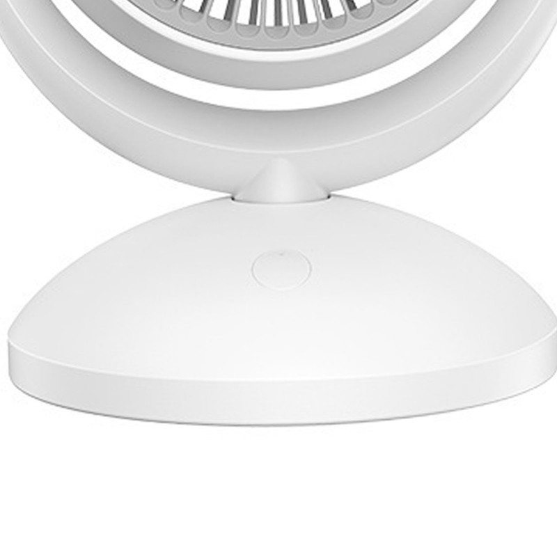 Table Fan 4 Speed Modes Stable Base Ultra Quiet Rechargeable