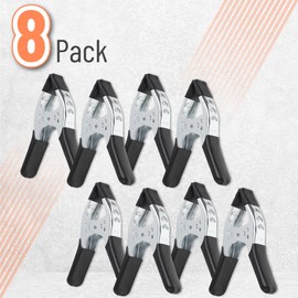 Mr. Pen- Spring Clamps, 8 Pack, 6 Inches, Clamps Heavy Duty Clamps, Clamps, Spring Clips Clamps, Metal Clamps, Heavy Duty Clasp, Spring Metal Clamps, Heavy Duty Clips Clamp, Hand Clamps
