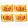 LUKER Chocolate de Mesa sin Azucar 4 PACK - 250 gr. | Bitter Chocolate 8,8 oz.
