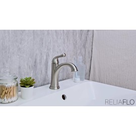 RELIAFLO Single Control Lavatory Faucet in PVD Satin Nickel - L82832-29