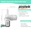 Pistek 00628334 Water Inlet Valve for Bosch Dishwasher 628334 AP5691117