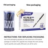 EYEYE 25 Pack 0.5mm Blue Rollerball Pens Extra Fine Point