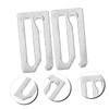OHPHCALL Metal Bathing Suit Clips 8 Pcs Barber Cape Hooks