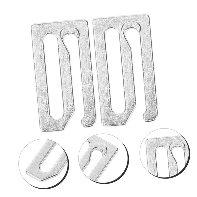 OHPHCALL Metal Bathing Suit Clips 8 Pcs Barber Cape Hooks