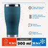 OKKO Termo Gorila Steelblue, 900 ml, 30 oz