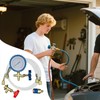 Car Air Conditioner Recharge Kit - Auto AC Recharge Kit,Manifold
