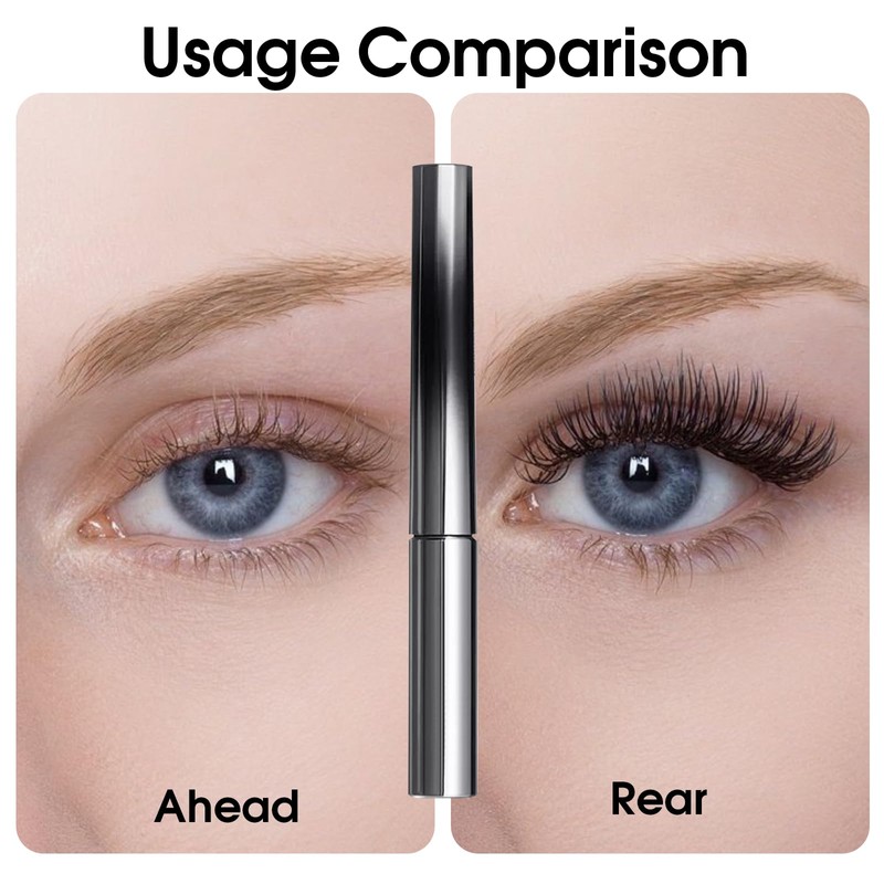 Leogony 2PCS Doll Mascara, 3D Waterproof & Long Lasting Doll