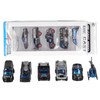 6pcs Children Alloy Car Model Kid Cute Simulated Car Helicopter