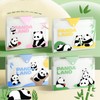 Cute Accordion File with 8 Pocket,Panda Animal Expanding File Folder