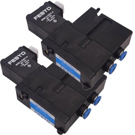 (2 Pack) Solenoid Valve 4/2 Way Valve M2.184.1111/05 MEBH-4/2-QS-4-SA for Heidelberg Printing Press, for Heidelberg SM102 CD102 SM52 PM52 machine