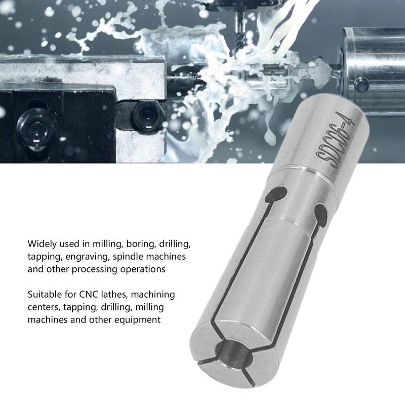 Collet Chuck Strong Clamping Force DC Collet for CNC Lathe