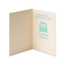 American Greetings Funny Goodbye Card (Monster)