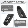 sourcing map 4pcs 5 Pin XLR Female Connector, Microphone Audio