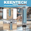 KEENTECH 6PCS Router Bits Set 1/4" Shank, Flush Trim Router